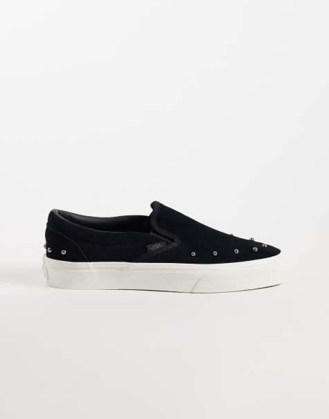 Vans Classic Slip On i sort med perler - view 1