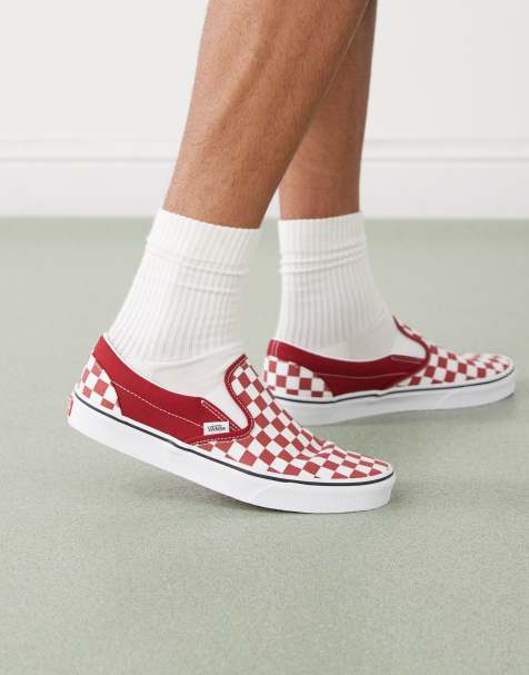 Vans Classic slip-on in chili pepper - view 1