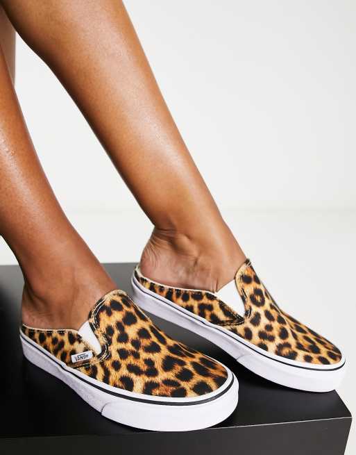 vans leopard womens