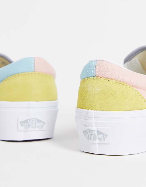 Pastel vans top