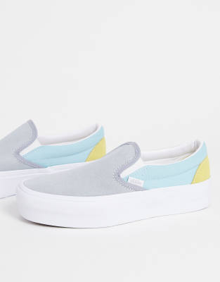 vans slip on multi