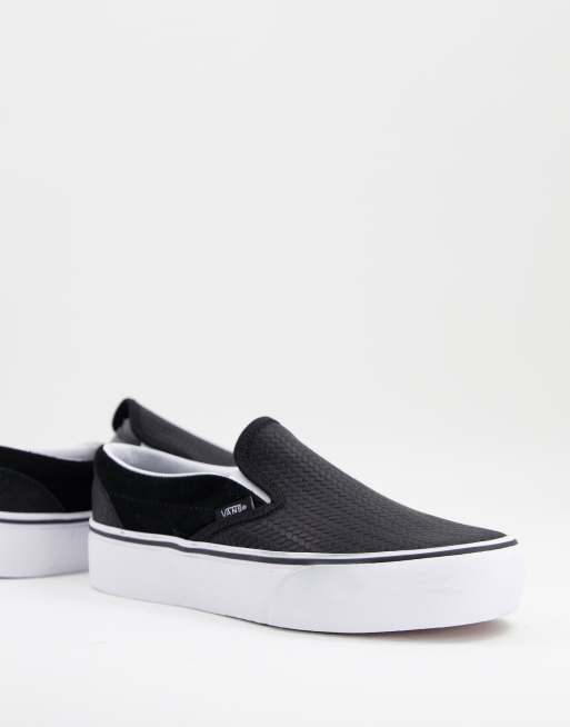 Vans suede hotsell classic slip on