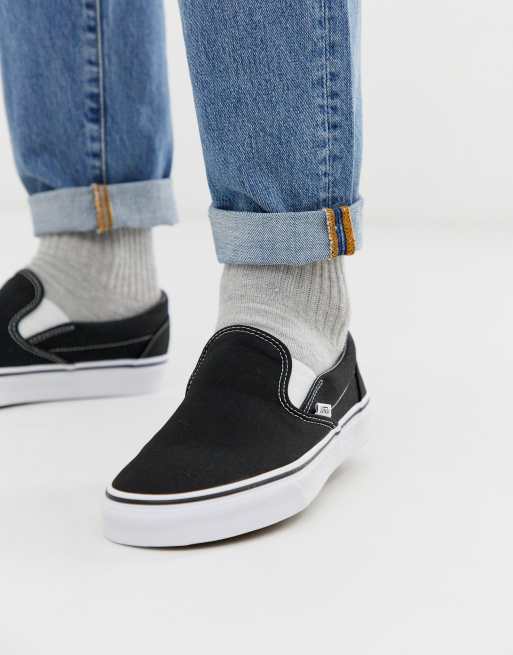 Vans slip on sale on plimsolls