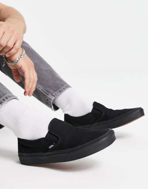 Vans Classic Slip-On plimsolls in black