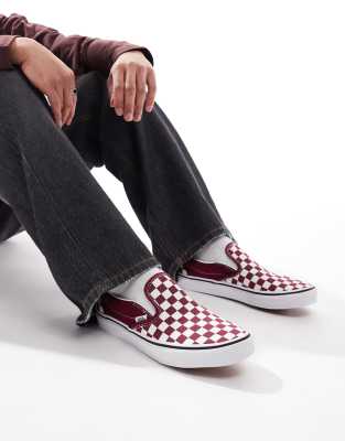  Classic slip-on shoes in rhododendron