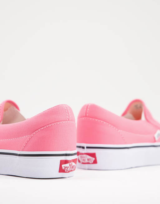 Vans rosa clearance neon