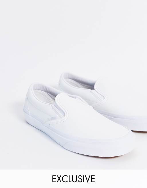 Solid cheap white vans