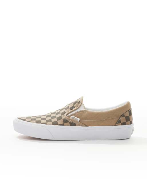 Vans classic fashion slip on beige