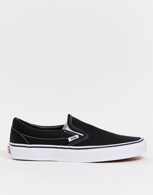 Vans Classic Slip-On sneakers In black | ASOS