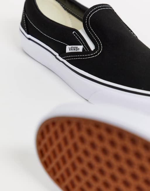 Vans Classic Slip-On sneakers In black , 4 of 4