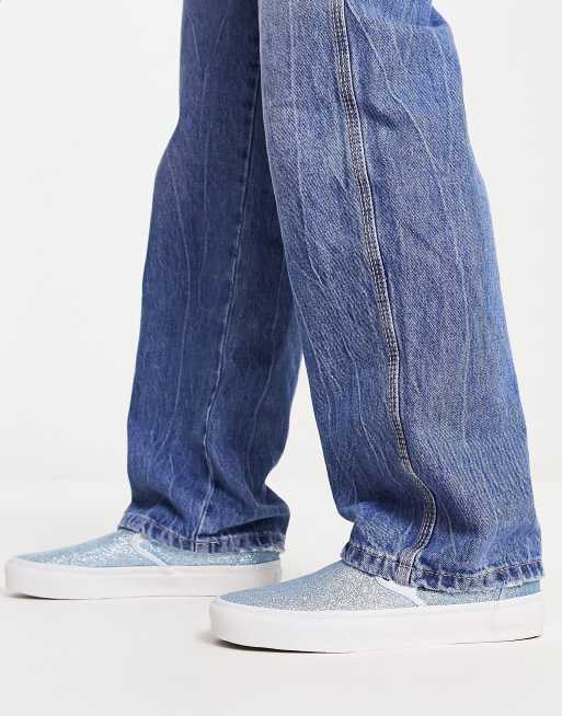 Rolled up cheap jeans with vans