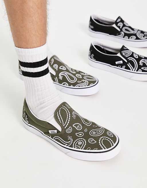 vans shoes women green