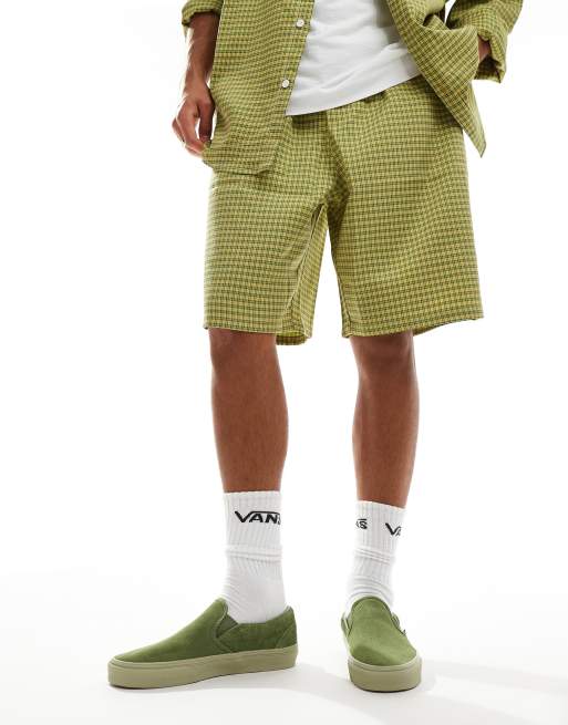 Vans Classic Slip-On sneakers in green, 5 of 5