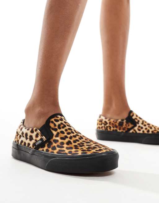 Ladies leopard print vans best sale