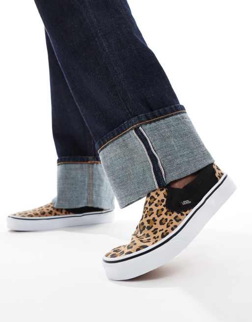 Leopard van slip ons hotsell