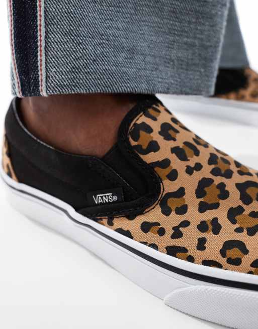 Leopard print vans trainers best sale