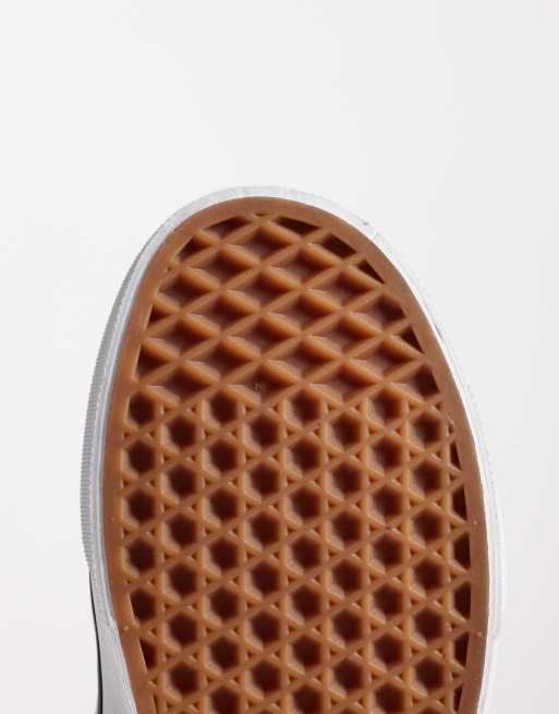 Vans Classic Slip-On sneakers in light green checkerboard, 4 of 5
