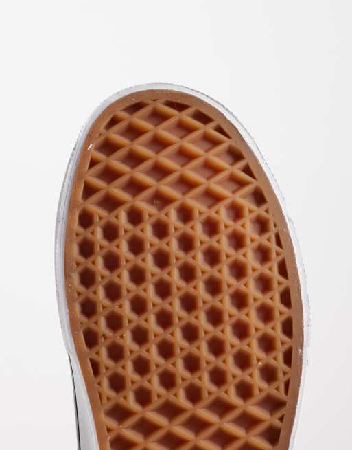 Vans Classic Slip-On sneakers in light pink checkerboard, 4 of 5