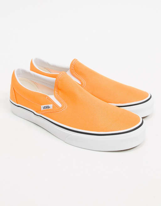 Vans slip store on naranja