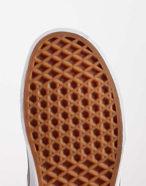 Vans Classic Slip-On sneakers in pink checkerboard, 4 of 5