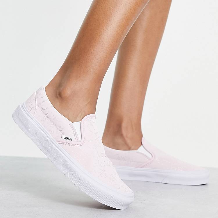 Vans Classic slip-on sneakers in pink | ASOS