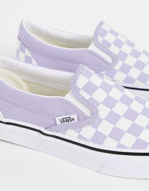 Vans clearance checkerboard violet