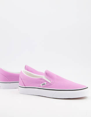 purple van slip ons
