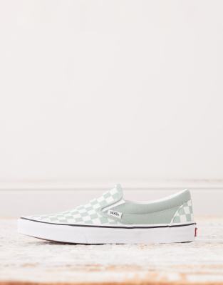 Vans Classic Slip-on Sneakers In Green