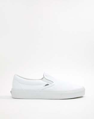 asos white slip on shoes