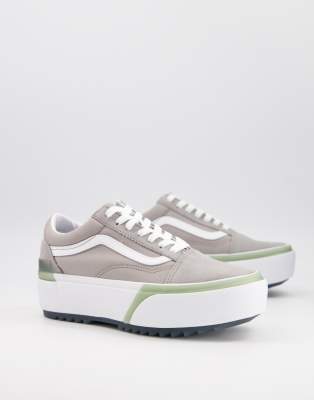 grey van trainers
