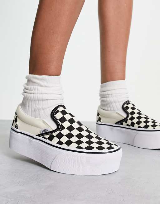 How to clean black hot sale and white checkerboard vans