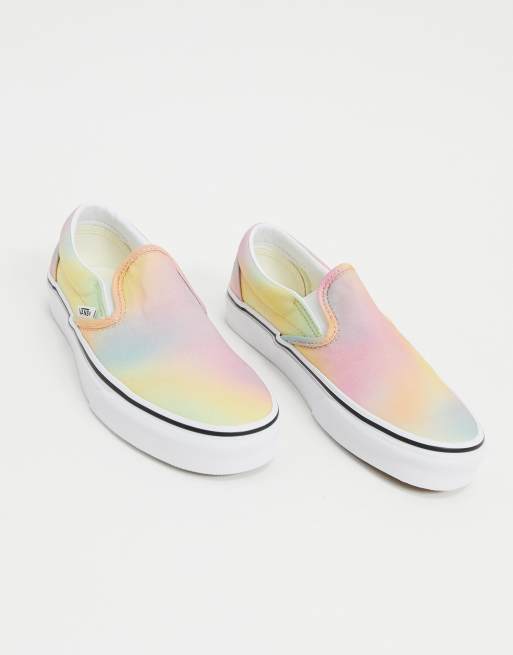 Pastel tie dye hot sale vans