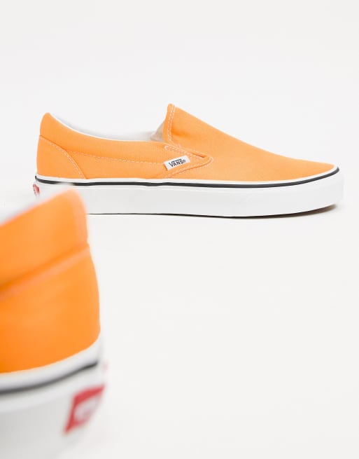 Vans hot sale classic orange