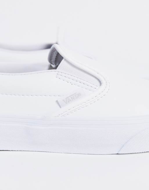 Solid white clearance vans