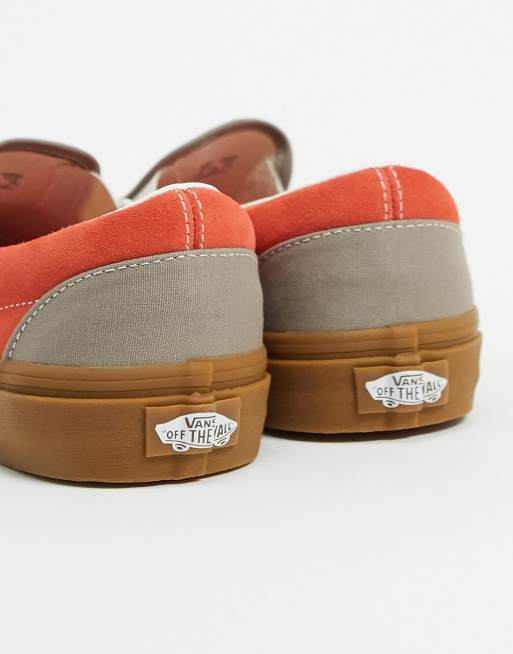 Vans slip on gum on sale block