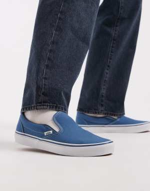 Vans Classic slip-on trainers in navy