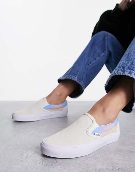 Vans classic slip outlet on off white