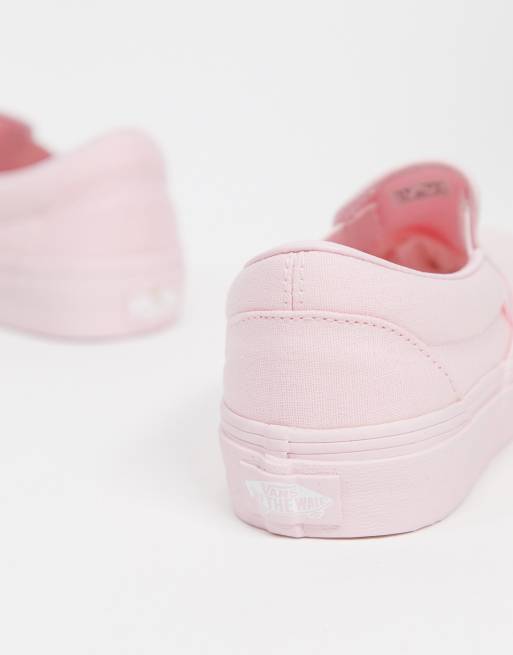 Ballerina pink slip on sales vans