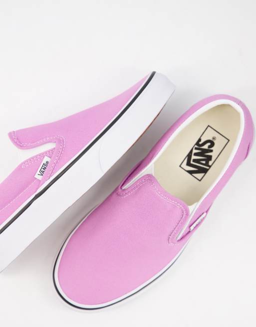 Mauve slip hotsell on vans