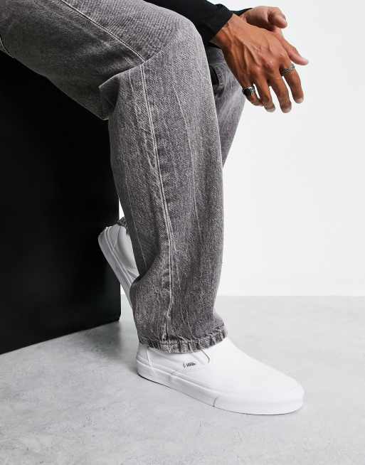 White deals vans jeans