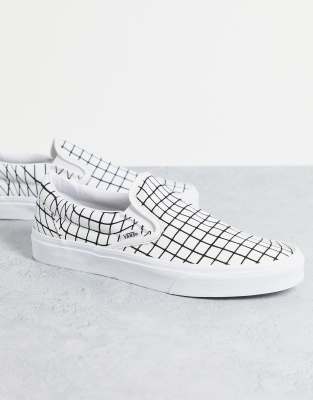 vans warped slip on