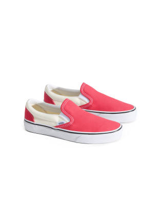 Classic - Sneaker zum Hineinschlüpfen in Crimson-Schwarz Schwarz 38