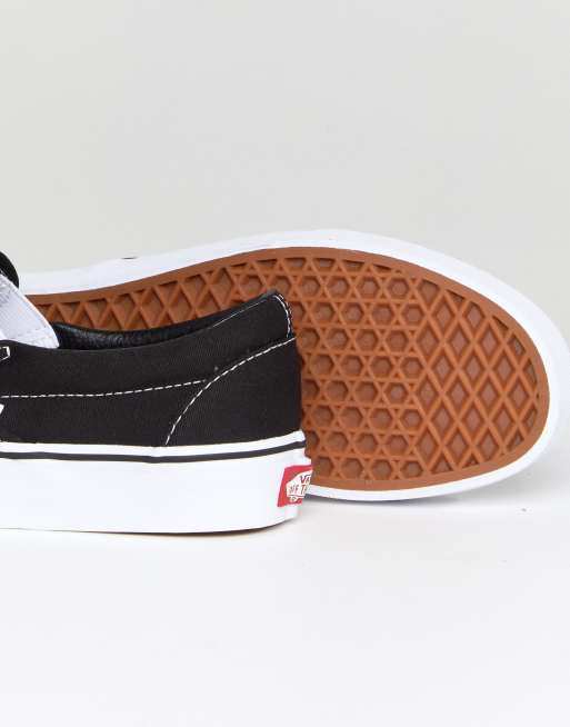 Vans Classic Sneaker zum Hineinschlupfen in Schwarz und WeiB ASOS