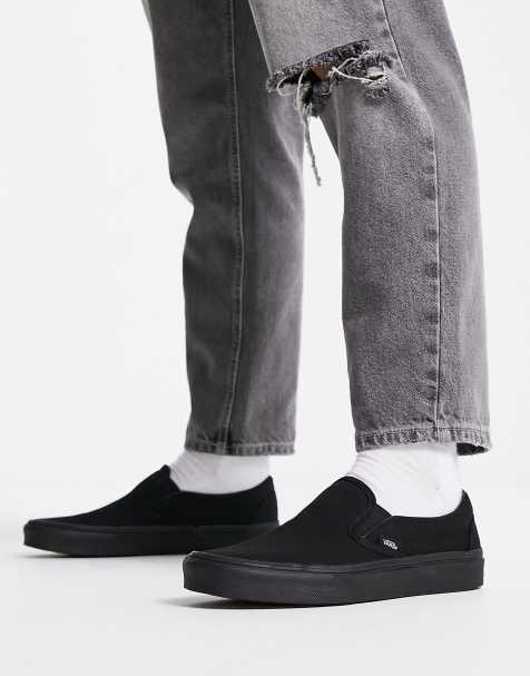 Vans Classic – Sneaker zum Hineinschlüpfen in Schwarz  - view 1