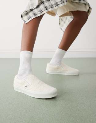 Vans Classic - Sneaker zum Hineinschlüpfen in Weiß