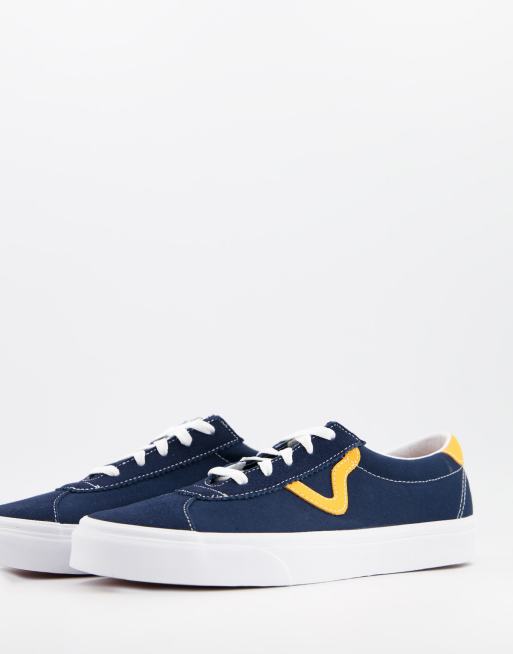 Blue white cheap and yellow vans