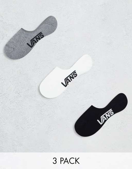 Vans classic super no show socks 3 on sale pack