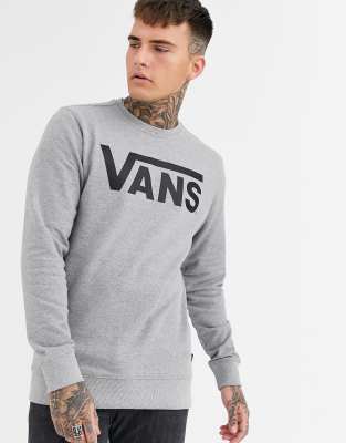 gray vans sweatshirt