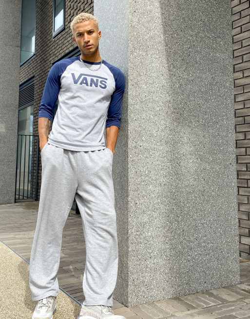 Vans gris clearance bleu