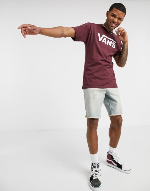 Vans bordeaux outlet outfit